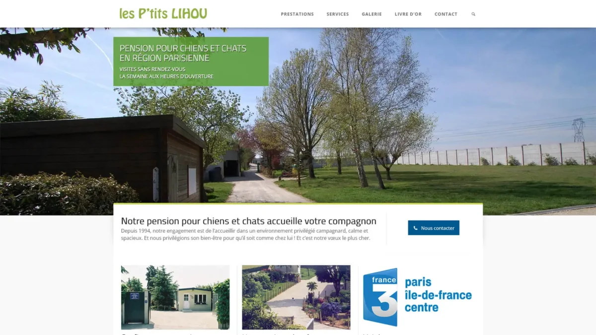 Site web Les P’tits Lihou